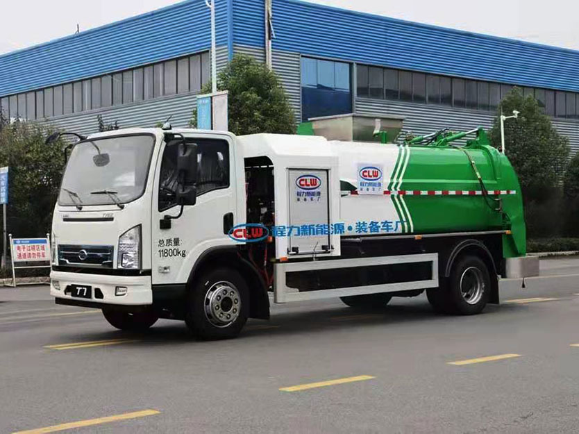 易倍·(中国)体育EMC纯电动餐厨垃圾车